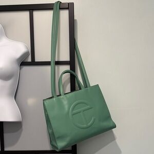 Telfar sage Green Tote Bag